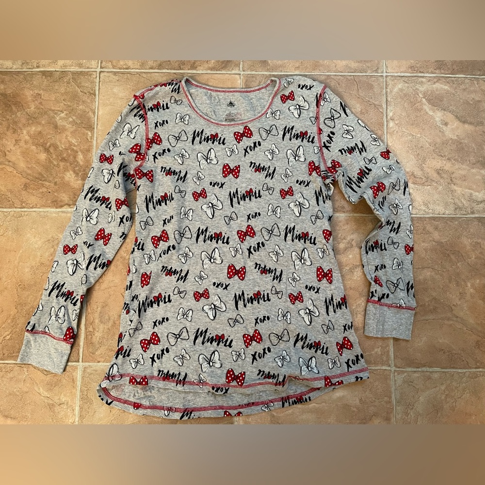 Disney Long Sleeve  Thermal Top XL